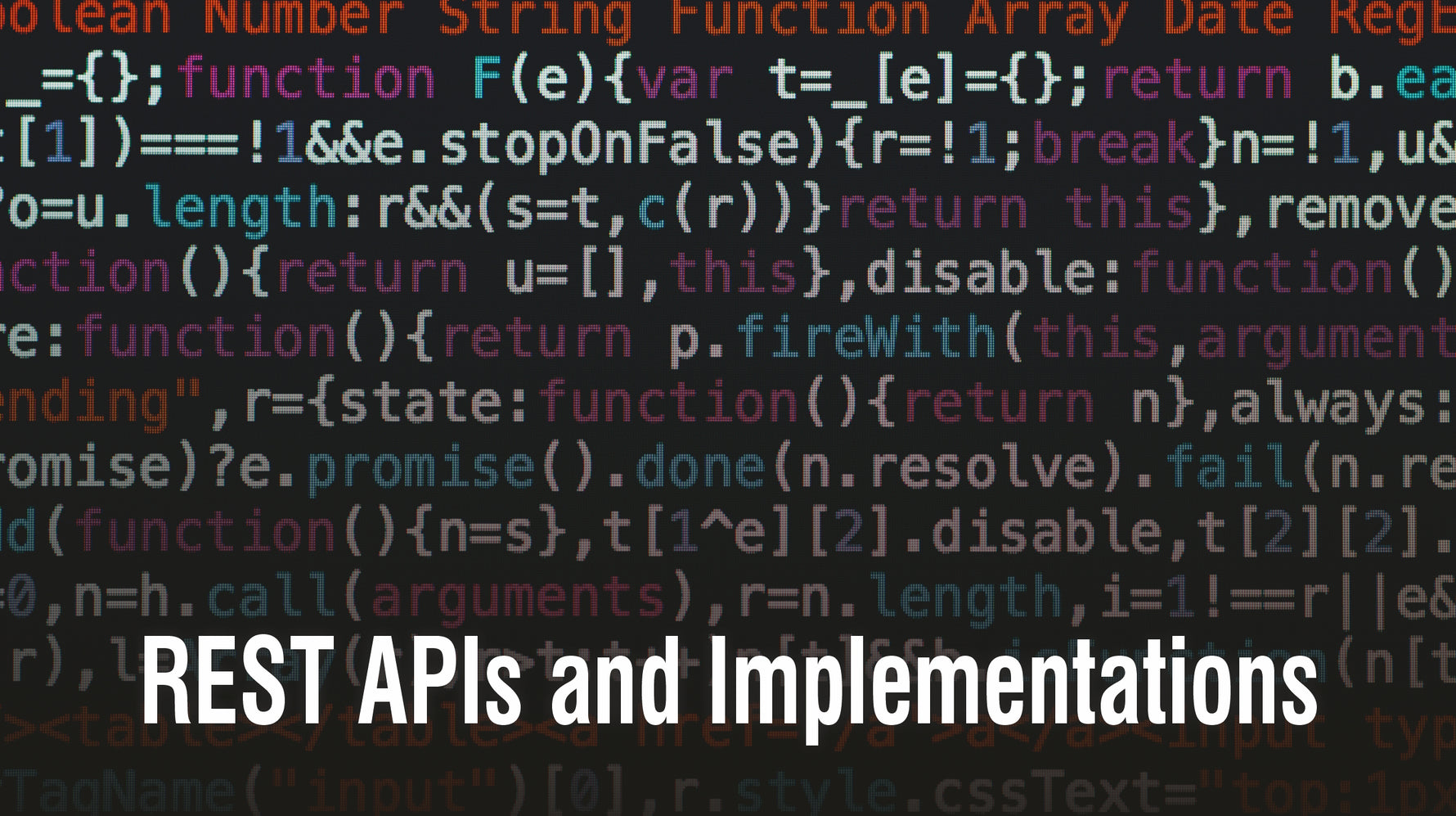 REST APIs and Implementations