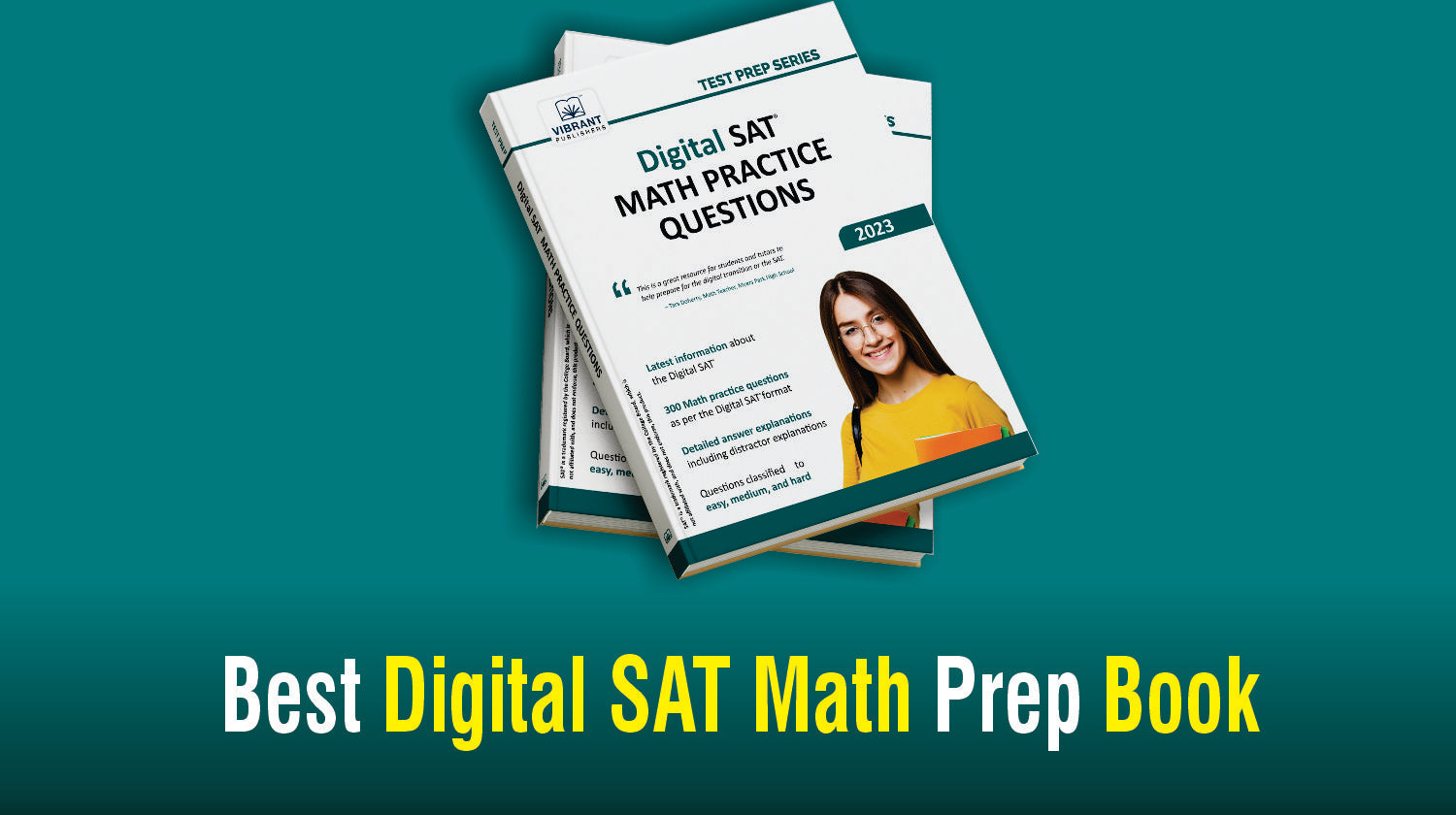 Best Digital SAT Math Prep Book Vibrant Publishers LLC