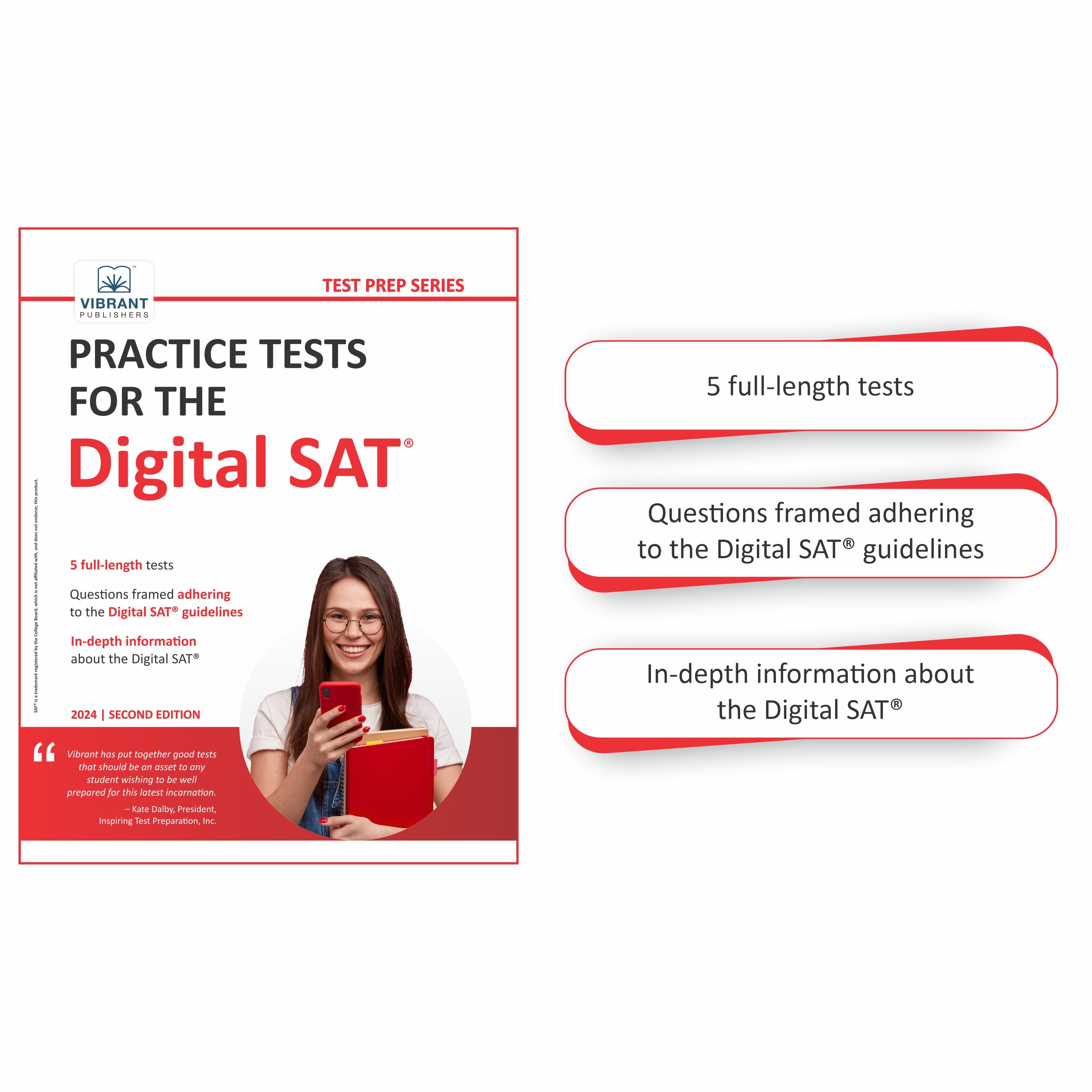 Digital SAT Crash Course 2024 – Vibrant Publishers LLC