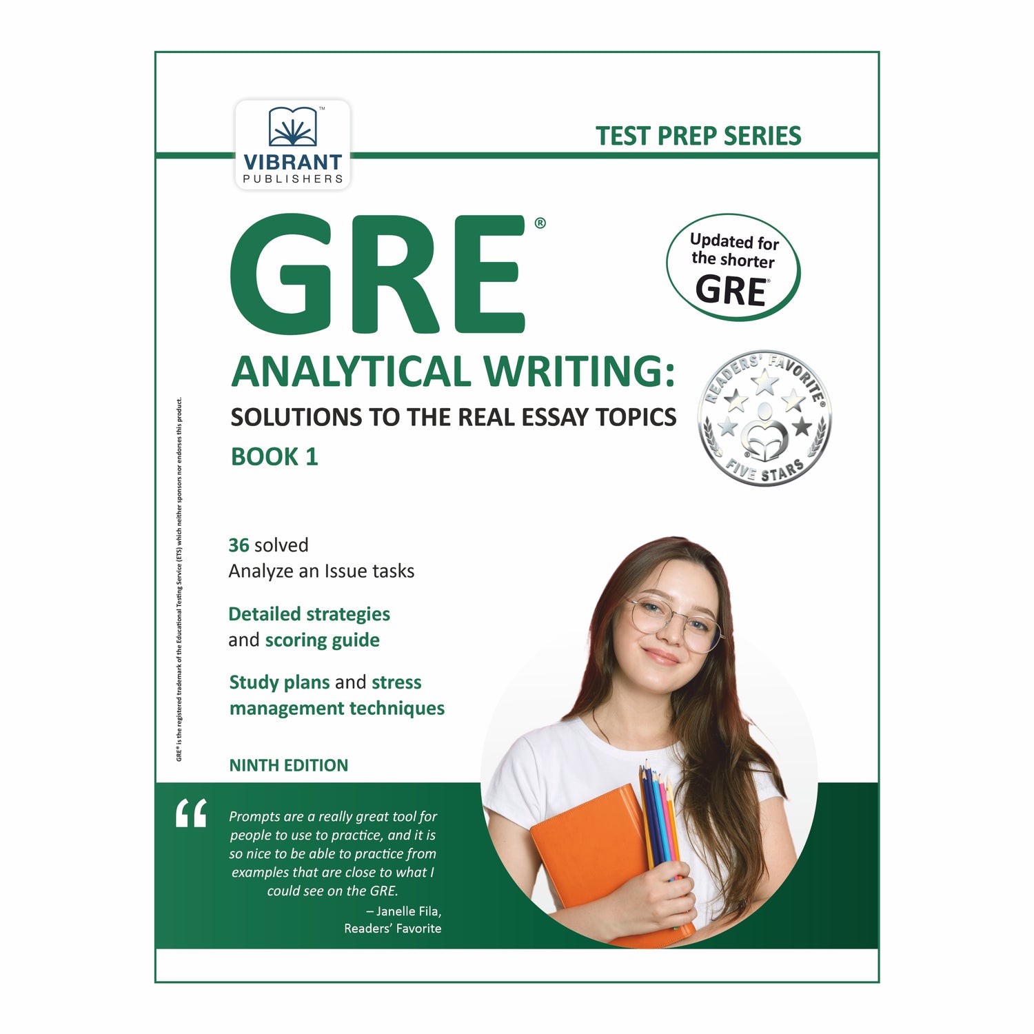 GRE Analytical Writing: Solutions to the Real Essay Topics - Book 1