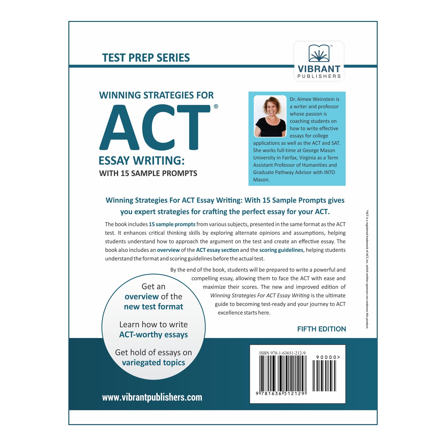 Winning Strategies For ACT Essay Writing: With 15 Sample Prompts